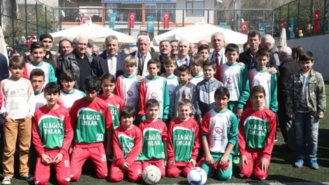 İhsaniye Spor Tesisinin Açılışı Yapıldı