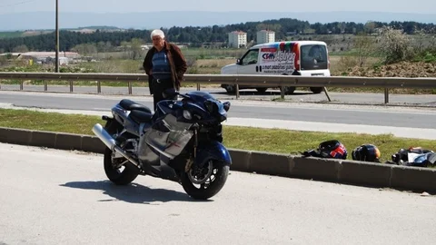 Tekirdağ'da Motosiklet Kazası