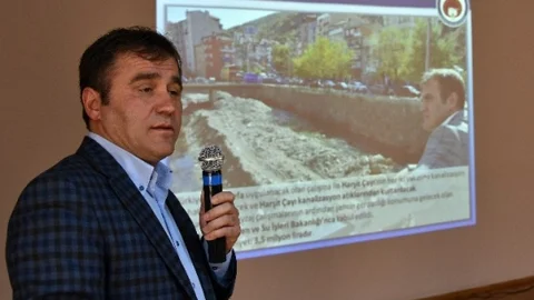 Gümüşhane'de Başkan Çimen Bilanço Verdi