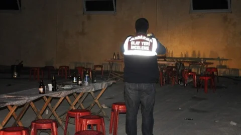 İnegöl'de Asker Eğlencesinde Kavga Çıktı