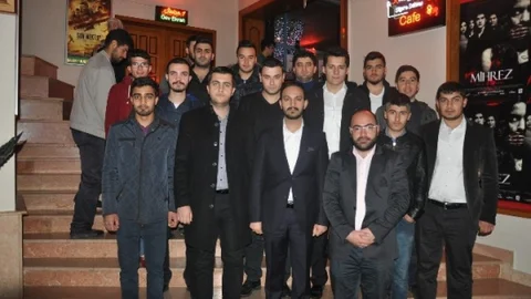 Malatya'da Gençlik Kolları Filmi İzledi
