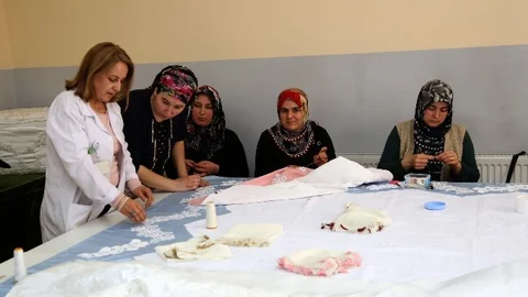 Şehitkamil'de El Beceri Kursları Yoğun İlgi Görüyor