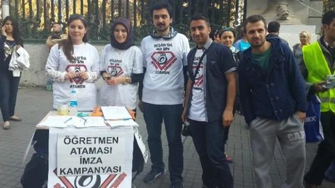 Atama Bekleyen Öğretmenlerden İmza Kampanyası
