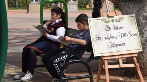 Gaziantep'te Kitap Okuma Etkinliği