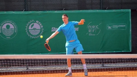 Mersin'de ATP Challenger Turnuvası Başladı