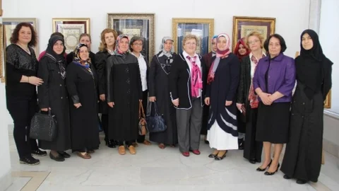 Bursa'da Müzehhibelerden Etkileyici Sergi