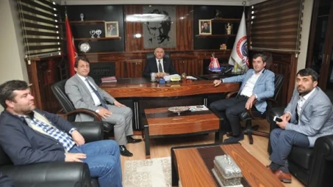 Zekeriya Birkan'dan Başkan Çağlayan'a Ziyaret