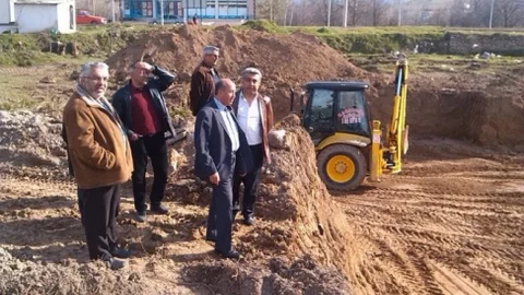 Hisarcık'ta Yeni Hükümet Konağı İnşaatı Başladı