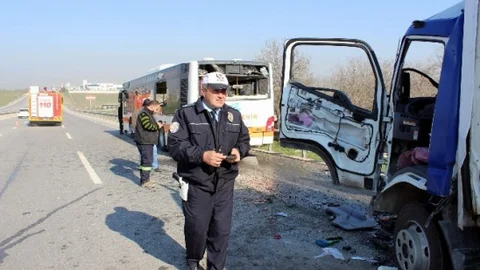 Eskişehir'de Trafik Kazası