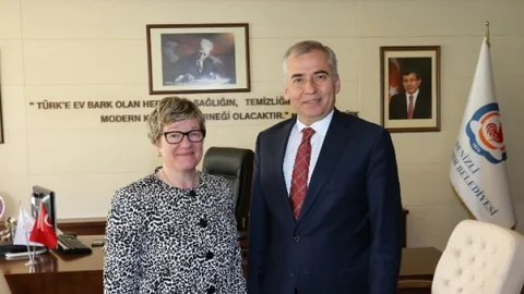 Finlandiya Büyükelçisi Denizli'yi Ziyaret Etti