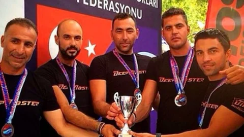 Sökeli Balık Adamlar Şampiyonaya Hazırlanıyor