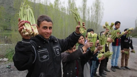 Hakkari'de Çocuklar Uçkun Satıyor