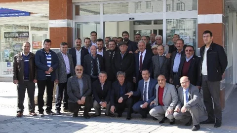 Cihanbeyli'de İş Adamlarıyla Toplantı