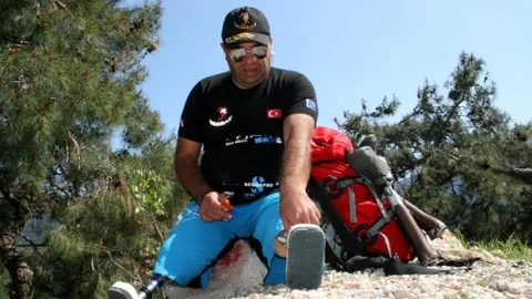 Ufuk Koçak Likya Yolunu Yürüyecek