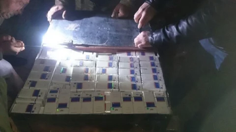 Diyarbakır'da Kaçak Sigara Yakalandı