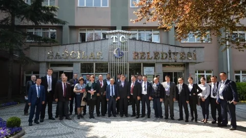 Moğolistanlı Heyet Bağcılar'da İncelemelerde Bulundu