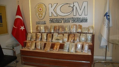 Gaziantep'te Esrar Operasyonu