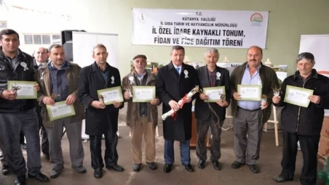 Kütahya'da Çiftçilere Destek Paketi