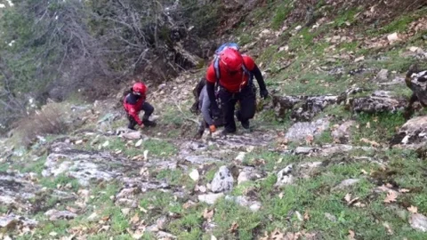 Eskişehir'de Keçi Kurtarma Başarısı