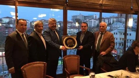 Kayseri'de Veda Yemeği Düzenlendi