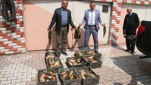 Yozgat'ta Yasak Dönemde Balık Avı