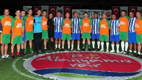 Alanya'da Futbol Turnuva Kura Çekimi