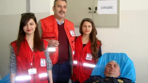 Aydın'da Anlamlı Kan Bağışı