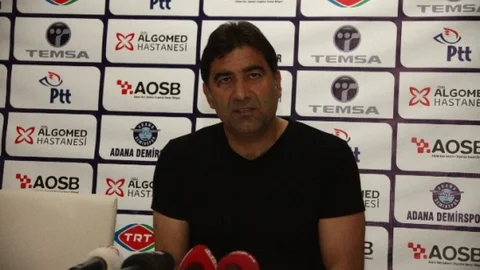 Adana Demirspor'dan Teknik Direktör Açıklamaları