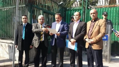 Mısır Büyükelçiliği Önünde İdam Protestosu