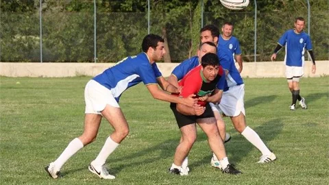 İzmir'de Ragbi Dostluk Turnuvası