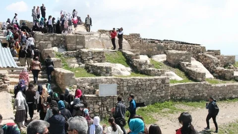 Elazığ'da Öğrenciler Harput Kalesi'ni Gezdi