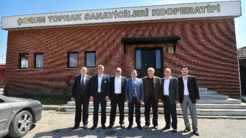 Çorum'da Kooperatif Genel Kurulu Yapıldı