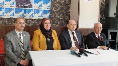 Millet Partisi Lideri Malatya'da Açıklamalarda Bulundu