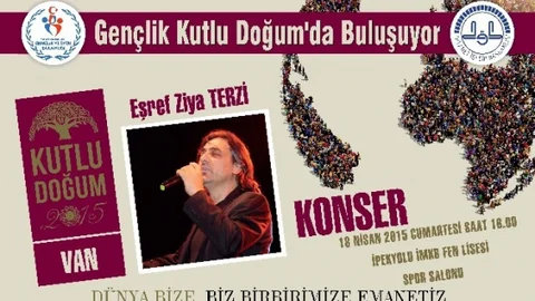 Van'da Gençlik Kutlu Doğum Programı