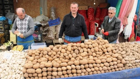 Tekirdağ'da Patates Fiyatları Yükseldi