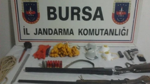 Bursa'da Kaçak Kazı Ortaya Çıktı