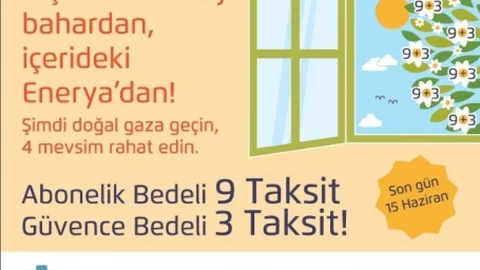 Antalya'da Doğal Gaz Kampanyası Başladı