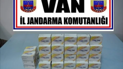 Van'da Uyuşturucu Hap Operasyonu