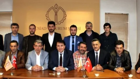 İbrahim Aydemir MÜSİAD'ı Ziyaret Etti