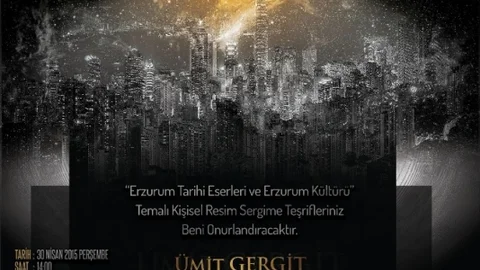 Erzurum'da Yeni Resim Sergisi Açılıyor