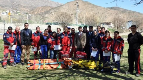 Gümüşhane'de UMKE Eğitim Kampı Gerçekleştirildi