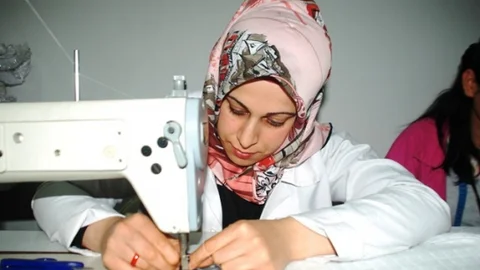 Gaziantep'te Engellilere Kurs Veriliyor