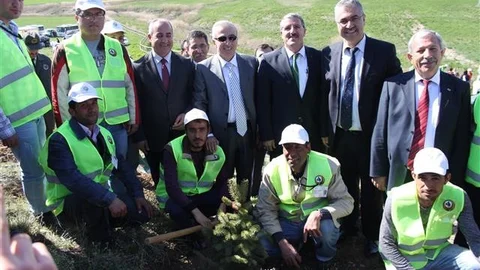 Ağaç Dikme Projesi Malatya'da Başladı