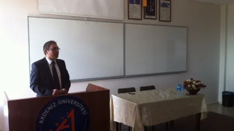 Akdeniz Üniversitesi Elmalı'da Seminer Düzenlendi