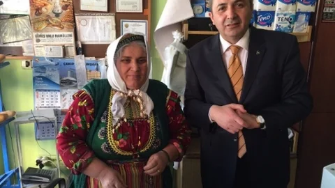 Emin Çınar Azdavay'da Esnaf Ziyareti Yaptı