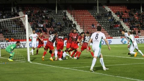 Gaziantep'te 1-1 Beraberlik Maçı