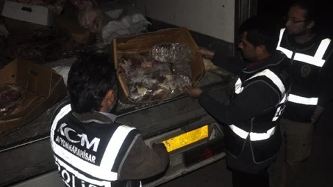 Afyonkarahisar'da Kaçak Et Operasyonu