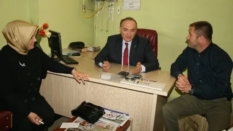 Düzce'de AK Parti Adayları Ziyaret Etti