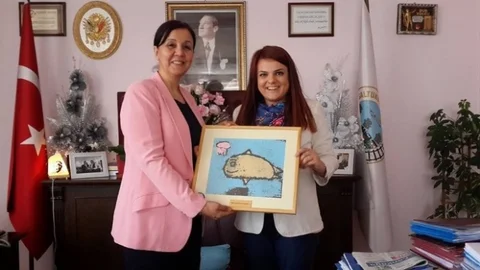 TEGV Gönüllüleri Başkan Güneş'i Ziyaret Etti