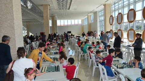 Manavgat'ta Satranç Şenliği Başladı
